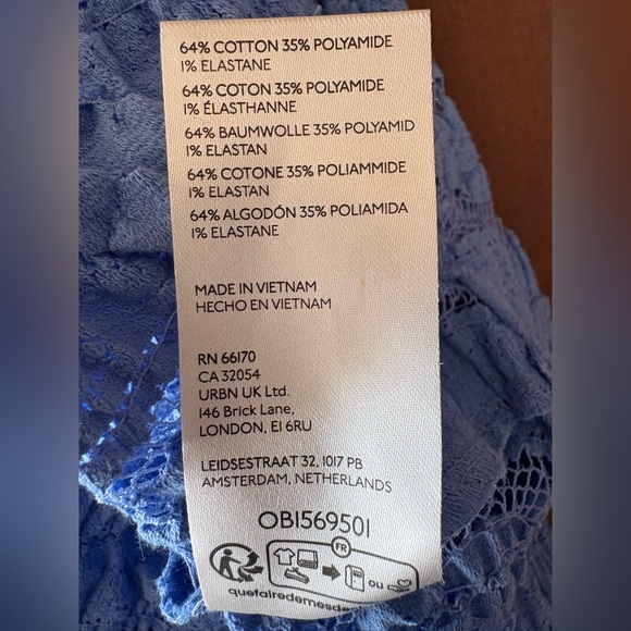 Free People Shayla Lace Mini Dress - Picture 5 of 16